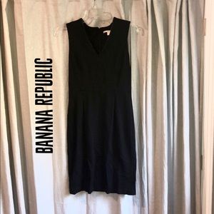 Banana Republic Black Work Dress